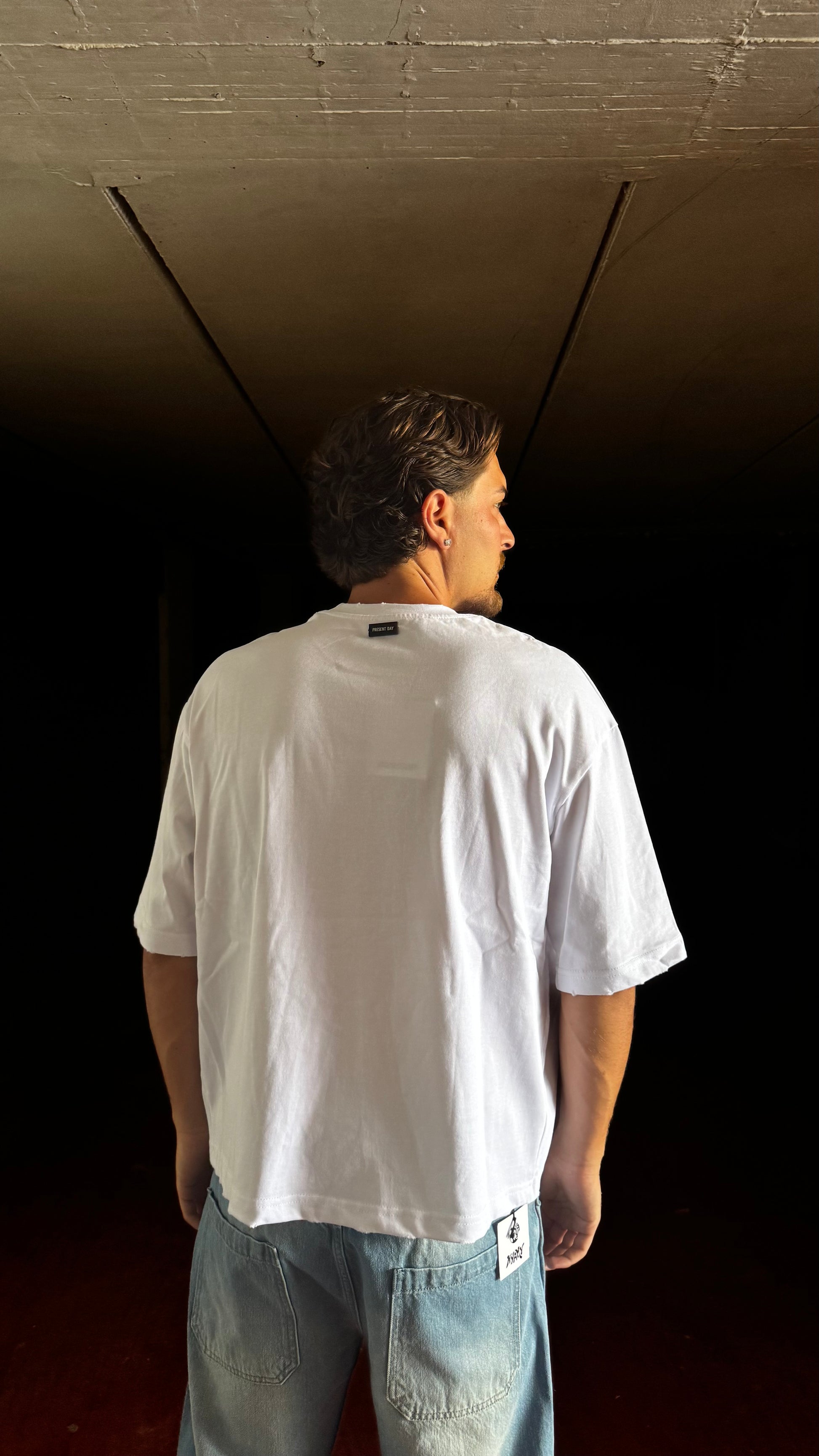 T-SHIRT CROP WHITE