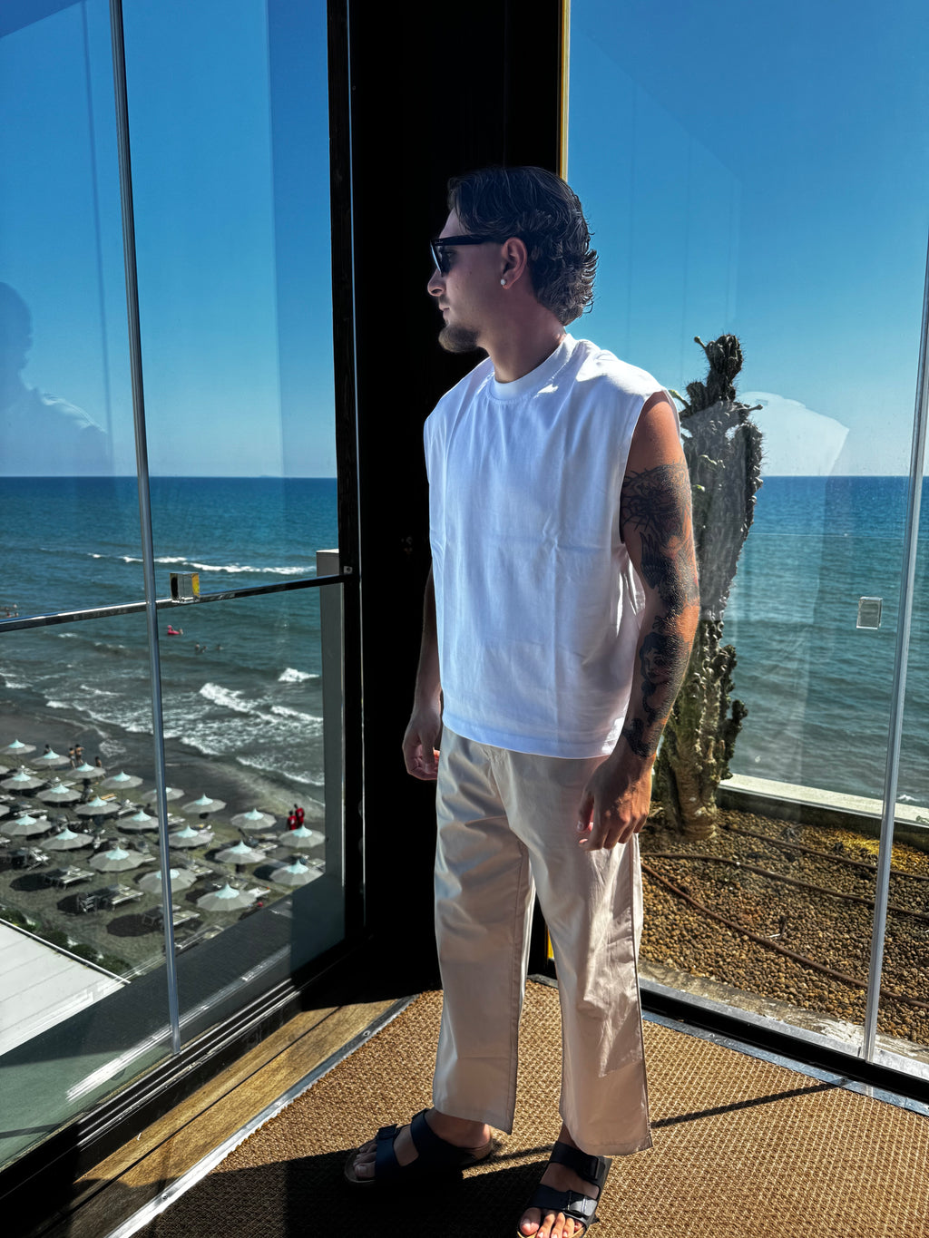 CANOTTA CROP WHITE