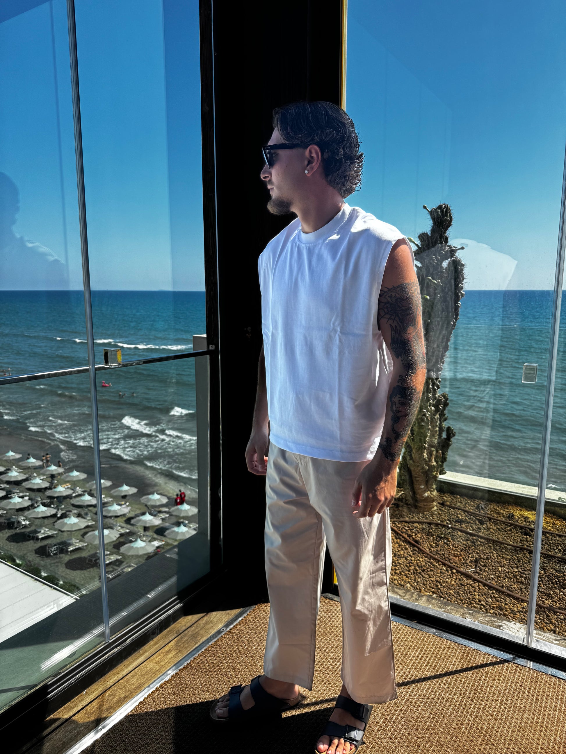 CANOTTA CROP WHITE