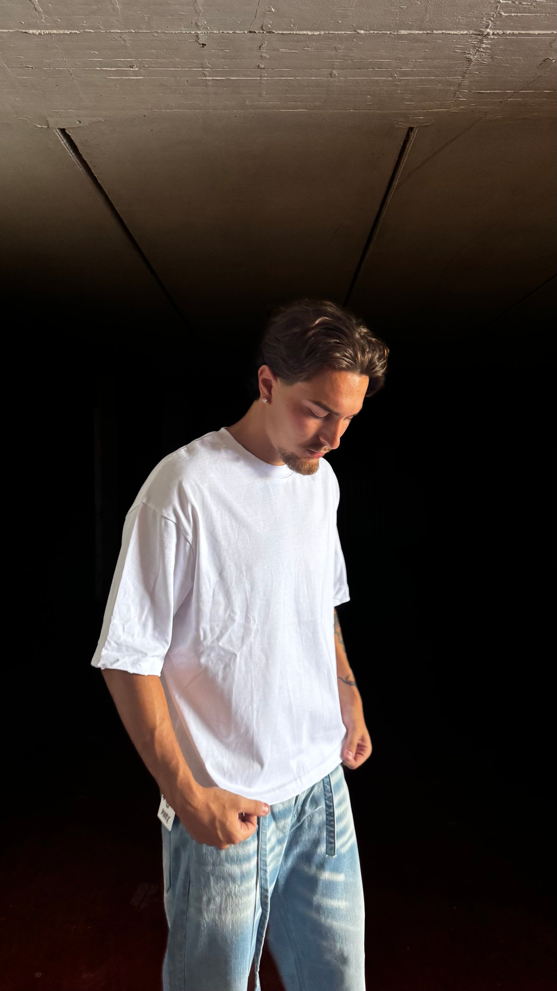 T-SHIRT CROP WHITE