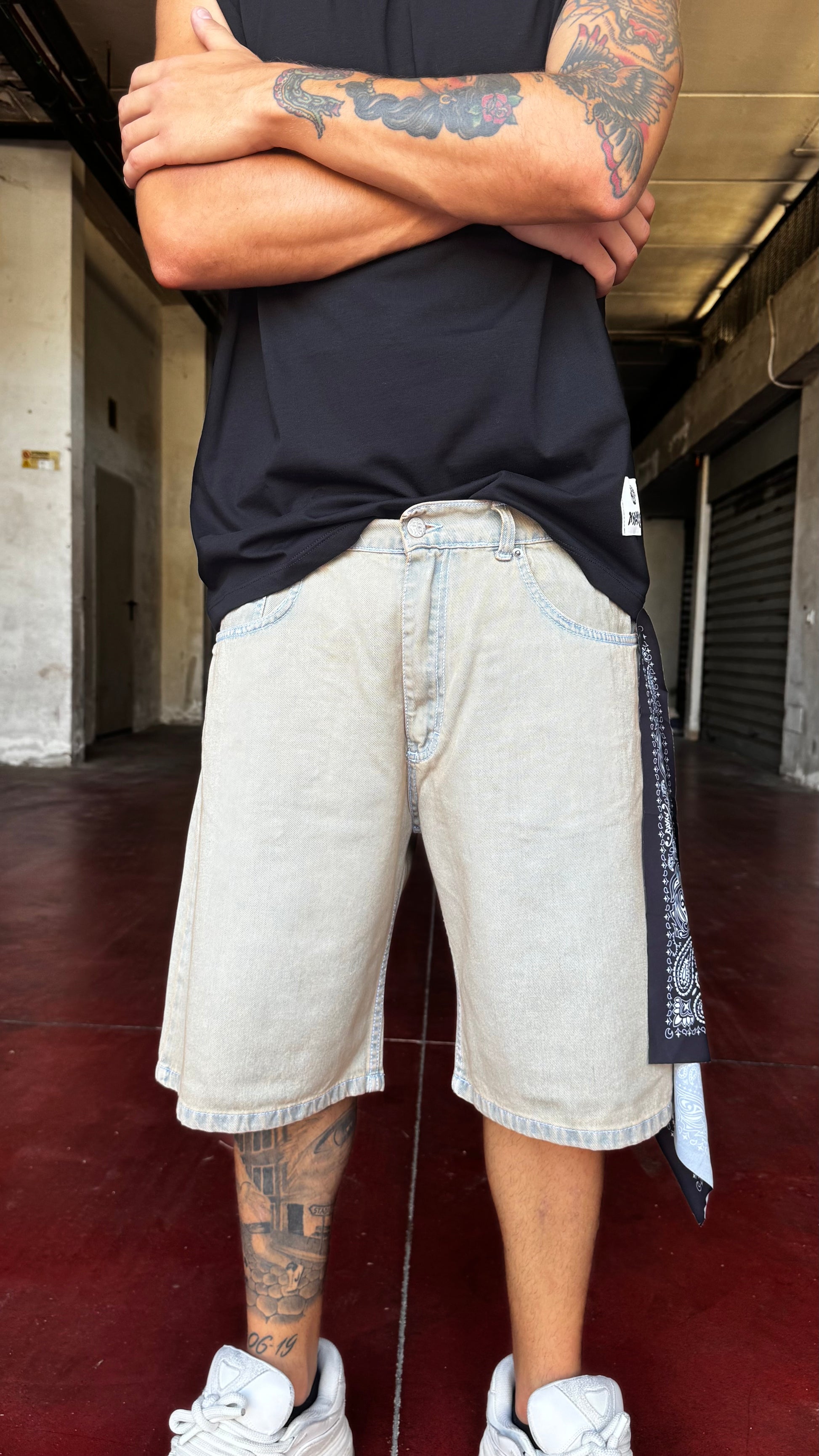 SHORTS BANDANA SABBIATO