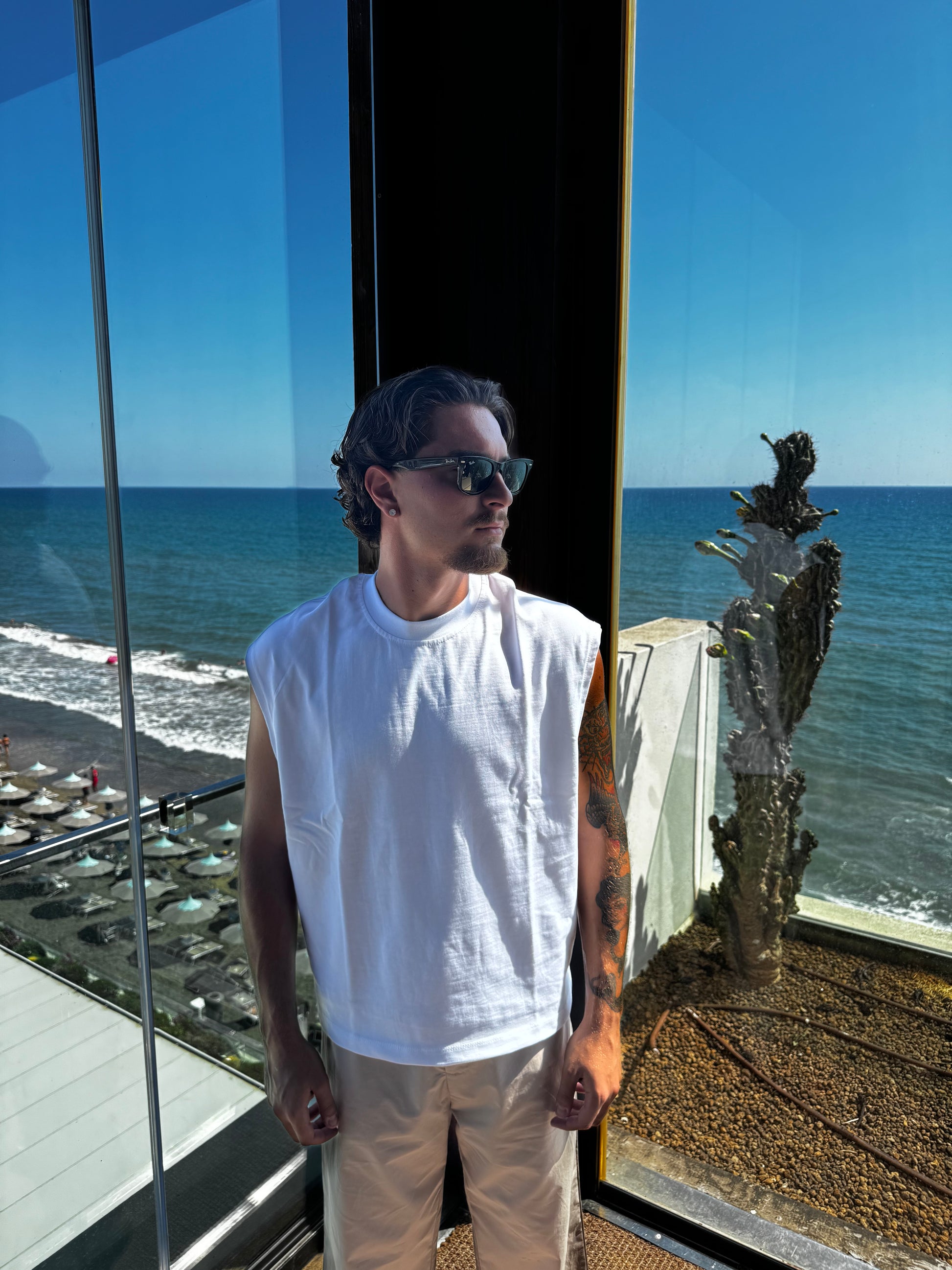 CANOTTA CROP WHITE