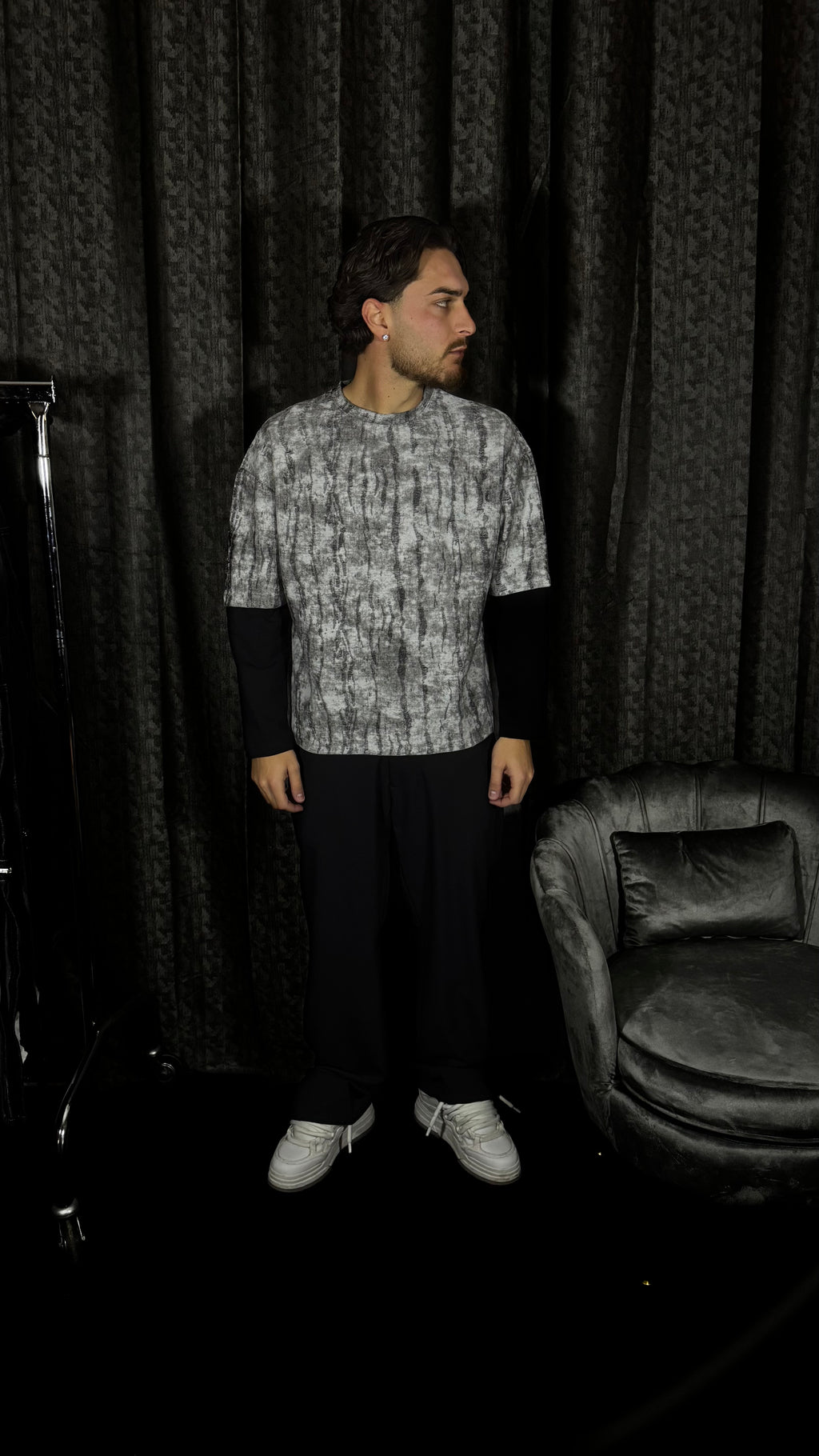 T-SHIRT DOUBLE MARMO
