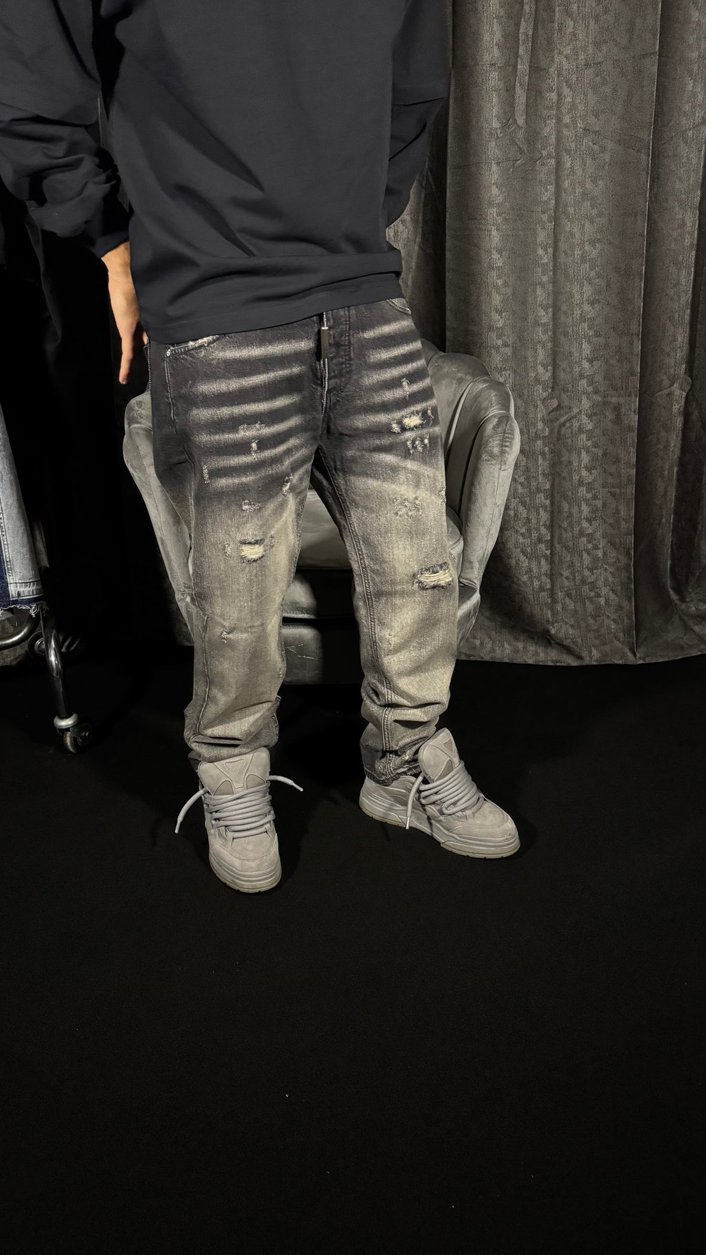 JEANS PANAMA BLACK