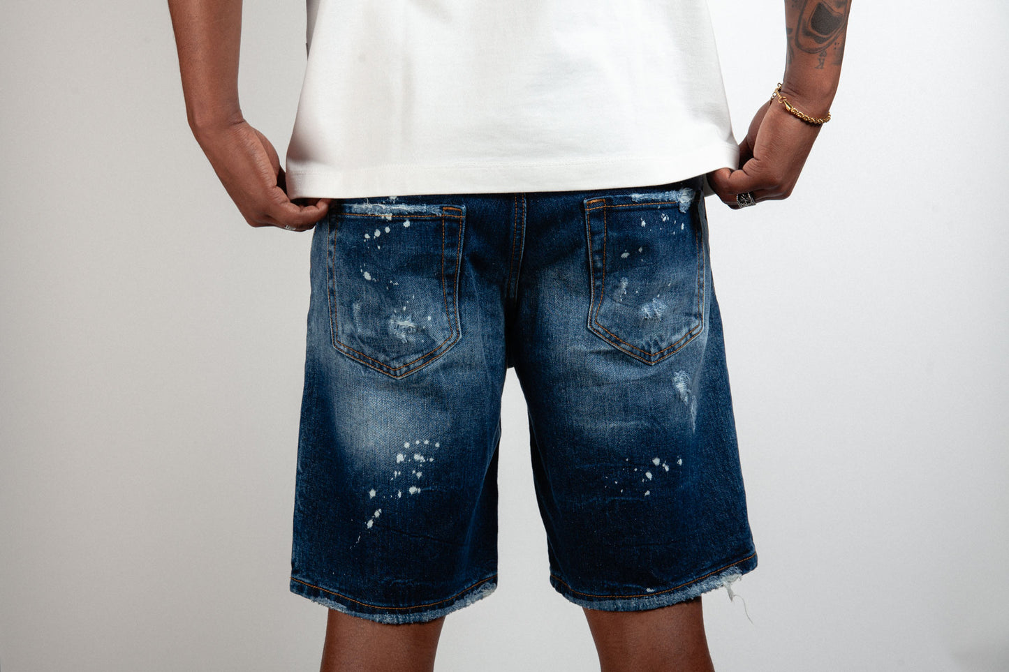 SHORTS DENIM BLUE